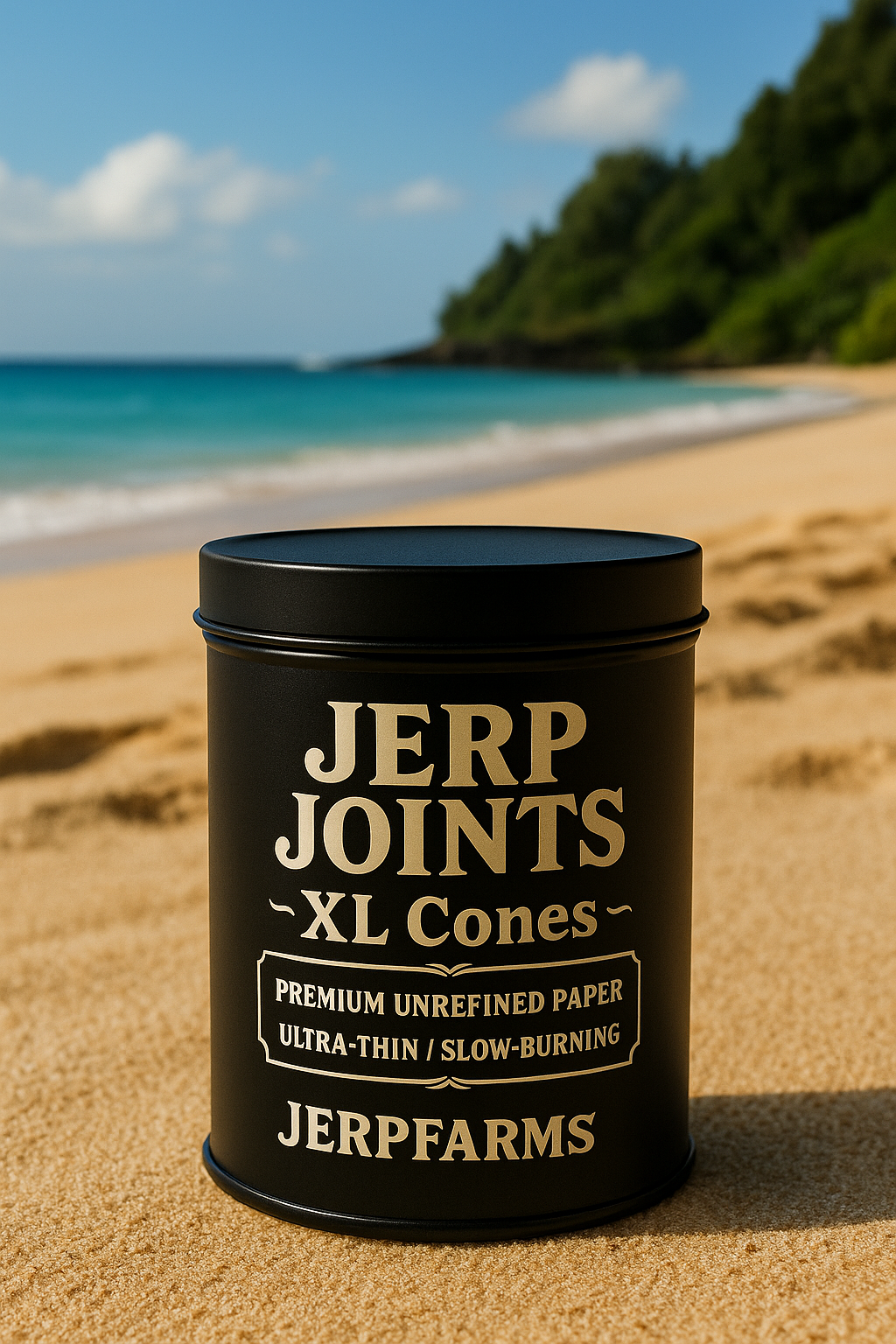 Jerp Joint XL Cone – 1oz or 2oz (Empty with Glass Tip)
