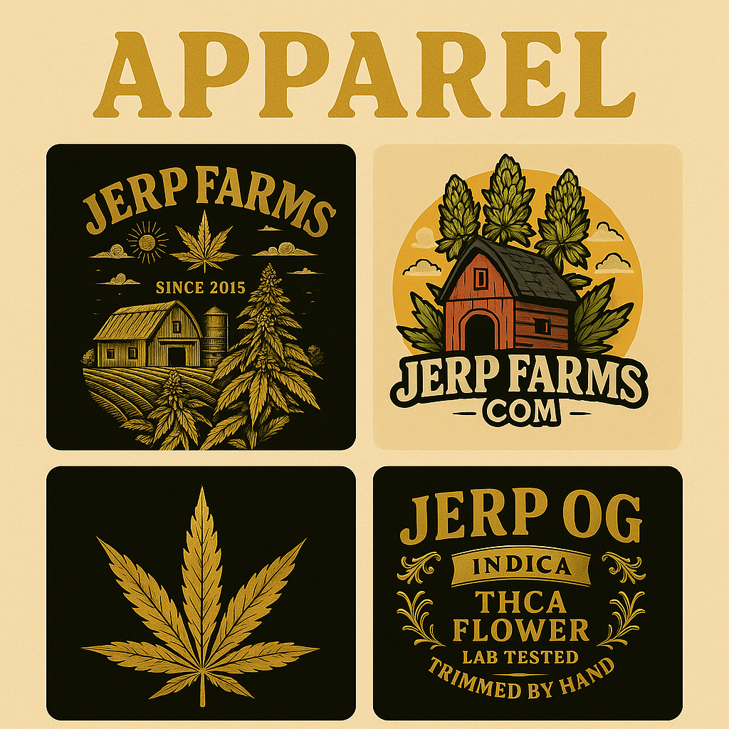 Jerp Farms Apparel

Wear the Legacy. Built From the Soil.