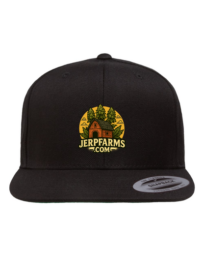 JerpfarmsFlat Bill Snapback Cap - 6089M