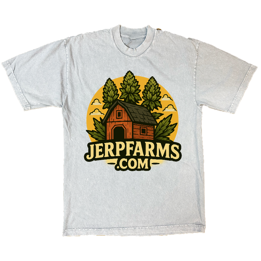 JerpFarms Vintage Barn Mineral Wash Tee