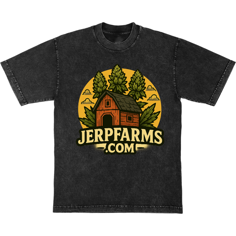 JerpFarms Vintage Barn Mineral Wash Tee