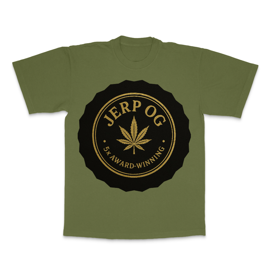 Jerp OG Award-Winning Cannabis Graphic Tee
