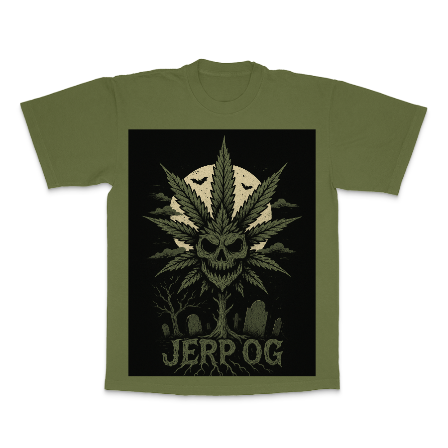 Moonlit Jerp OG Skeletal Leaf Crewneck