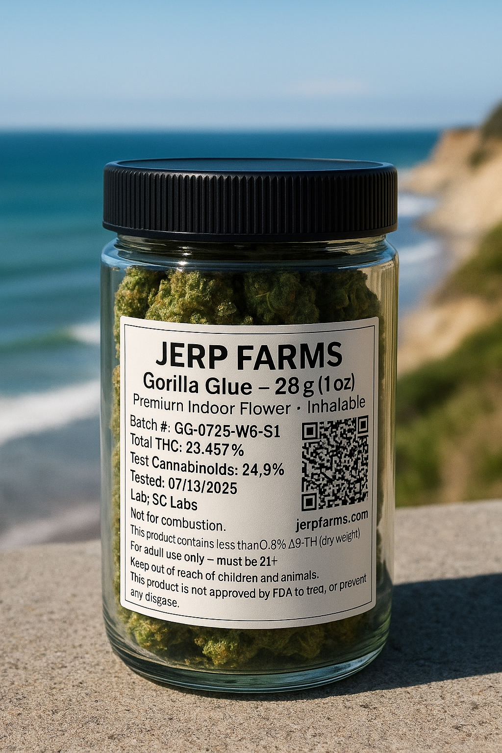 Gorilla Glue – 1oz THCA Flower (Sticky. Gassy. Real.)